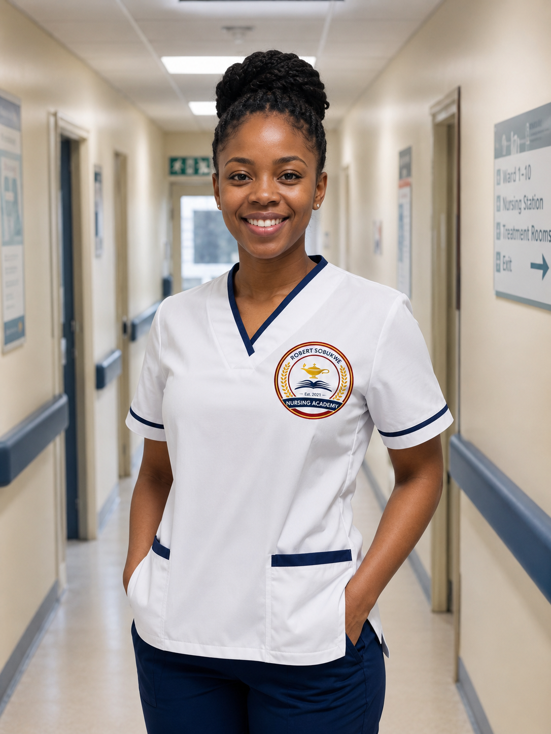 nurse in passage